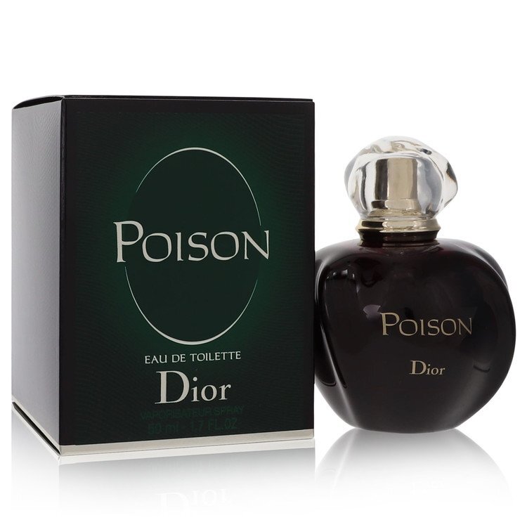 Poison Eau De Toilette Spray By Christian Dior - Size: 50 ml Eau De Toilette Spray