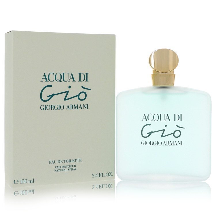 Acqua Di Gio Eau De Toilette Spray By Giorgio Armani - Size: 100 ml Eau De Toilette Spray