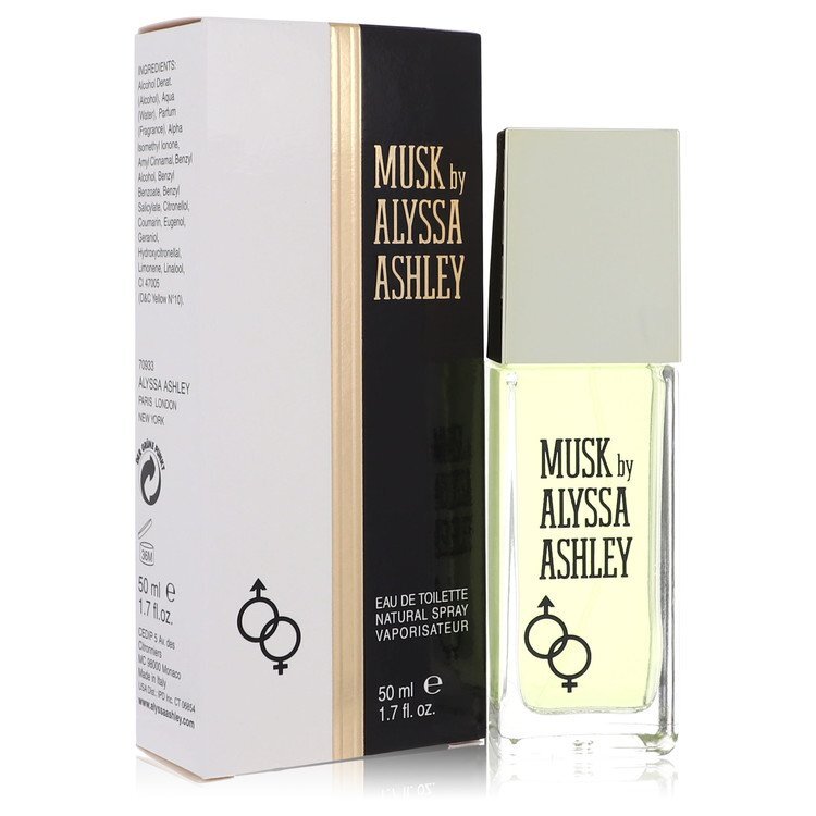 Alyssa Ashley Musk Eau De Toilette Spray By Houbigant - Size: 50 ml Eau De Toilette Spray