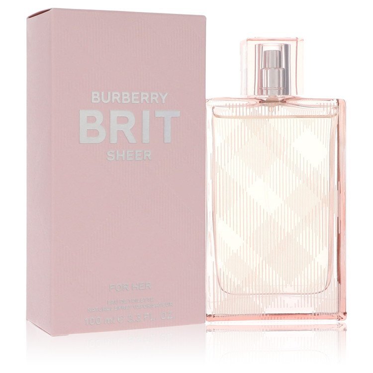 Burberry Brit Sheer Eau De Toilette Spray By Burberry - Size: 100 ml Eau De Toilette Spray