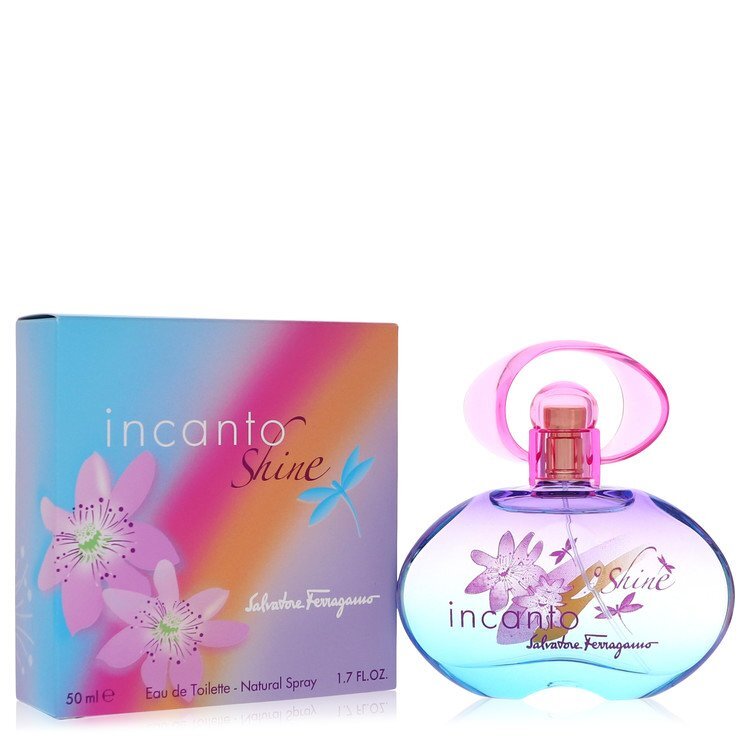 Incanto Shine Eau De Toilette Spray By Salvatore Ferragamo - Size: 50 ml Eau De Toilette Spray