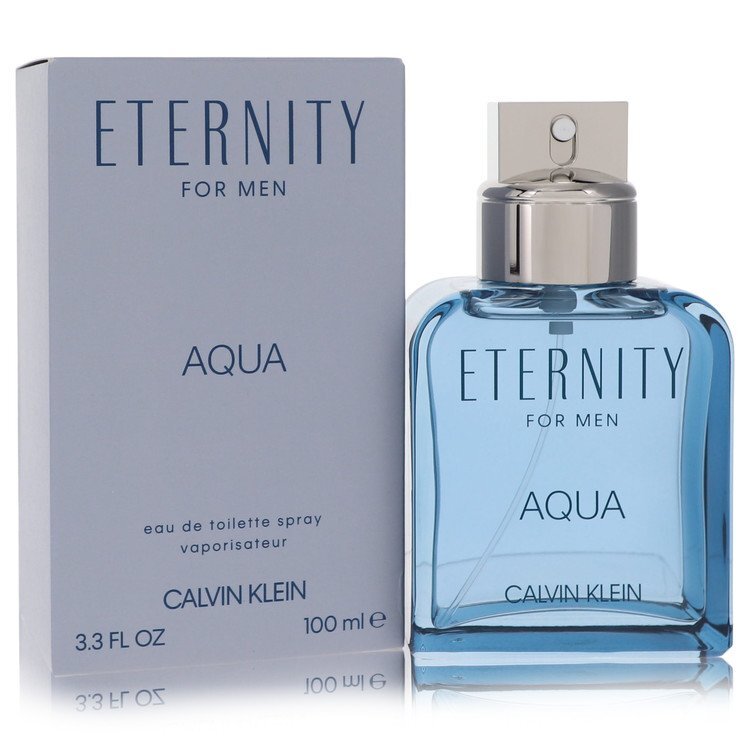 Eternity Aqua Eau De Toilette Spray By Calvin Klein - Size: 100 ml Eau De Toilette Spray