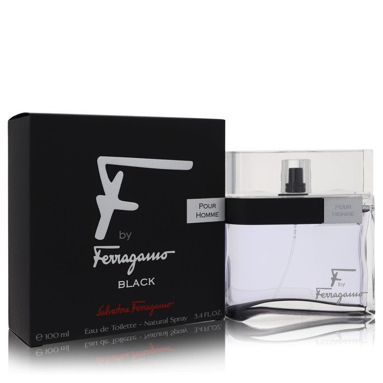 F Black Eau De Toilette Spray By Salvatore Ferragamo - Size: 50 ml Eau De Toilette Spray