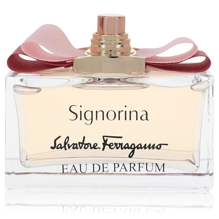 Signorina Eau De Parfum Spray (Tester) By Salvatore Ferragamo - Size: 100 ml Eau De Parfum Spray