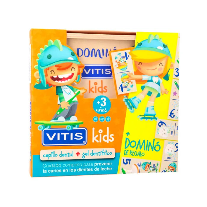 Vitis Kids Toothpaste + Toothbrush + Gadget