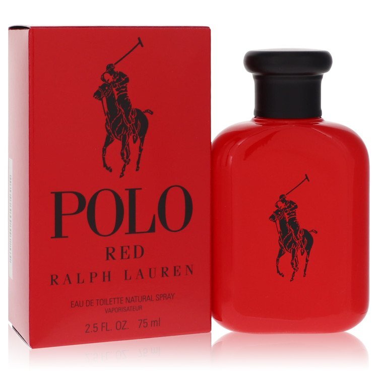 Polo Red Eau De Toilette Spray By Ralph Lauren - Size: 75 ml Eau De Toilette Spray