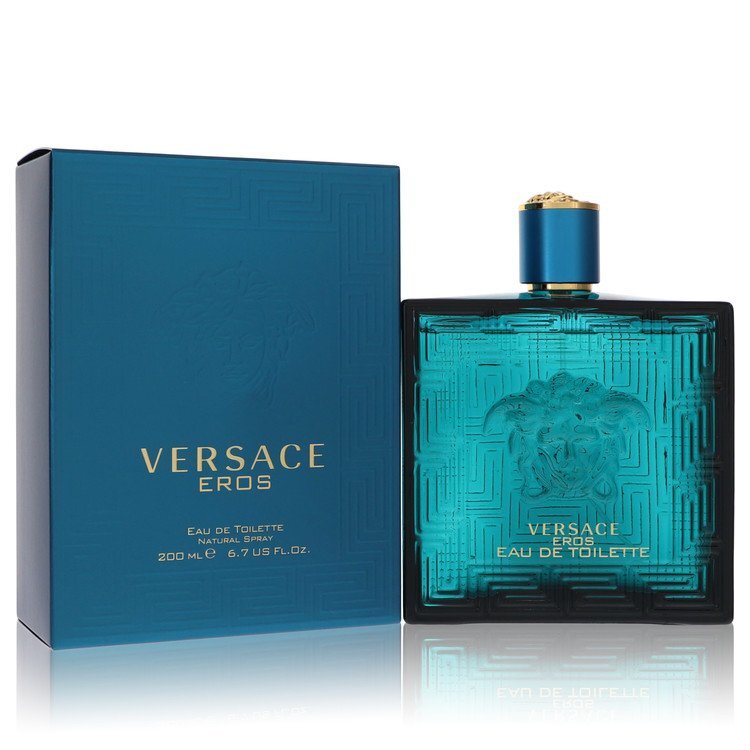 Versace Eros Eau De Toilette Spray By Versace - Size: 200 ml Eau De Toilette Spray