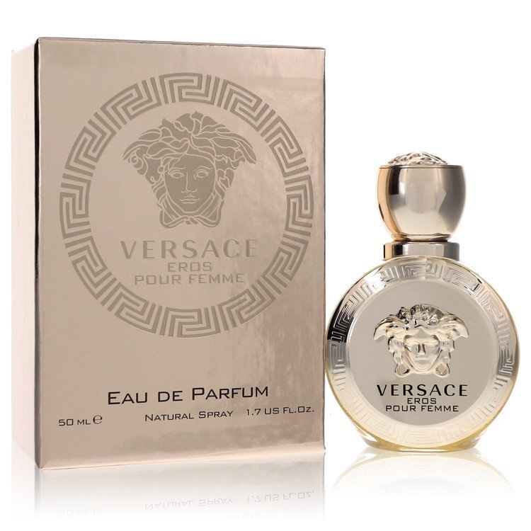 Versace Eros Eau De Parfum Spray By Versace - Size: 50 ml Eau De Parfum Spray