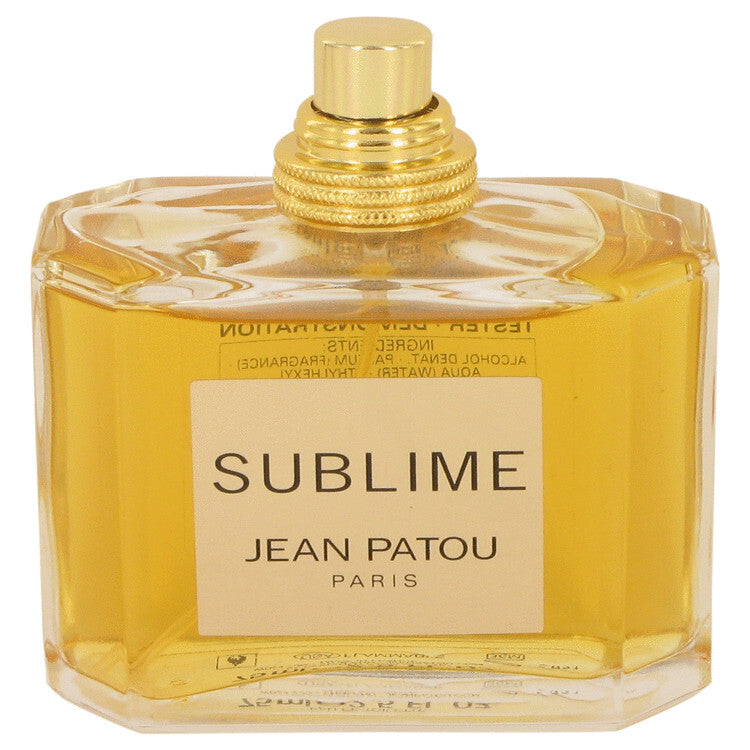 Sublime Eau De Toilette Spray (Tester) By Jean Patou - Size: 75 ml Eau De Toilette Spray