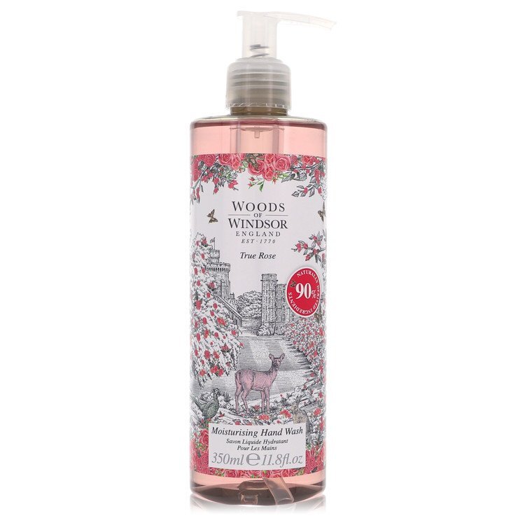 True Rose Hand Wash By Woods of Windsor - Size: 349 ml Hand Wash