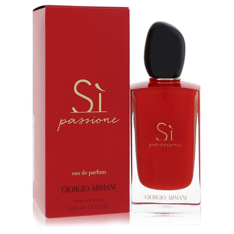 Armani Si Passione Eau De Parfum Spray By Giorgio Armani - Size: 100 ml Eau De Parfum Spray