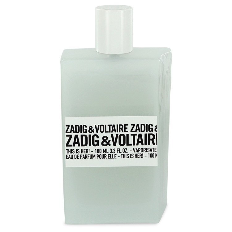 This Is Her Eau De Parfum Spray (unboxed) By Zadig & Voltaire - Size: 100 ml Eau De Parfum Spray