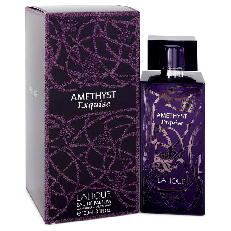 Lalique Amethyst Exquise Eau De Parfum Spray By Lalique - Size: 100 ml Eau De Parfum Spray