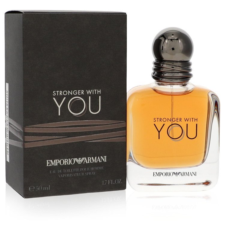 Stronger With You Eau De Toilette Spray By Giorgio Armani - Size: 50 ml Eau De Toilette Spray