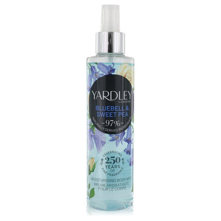Yardley Bluebell & Sweet Pea Moisturizing Body Mist By Yardley London - Size: 200 ml Moisturizing Body Mist
