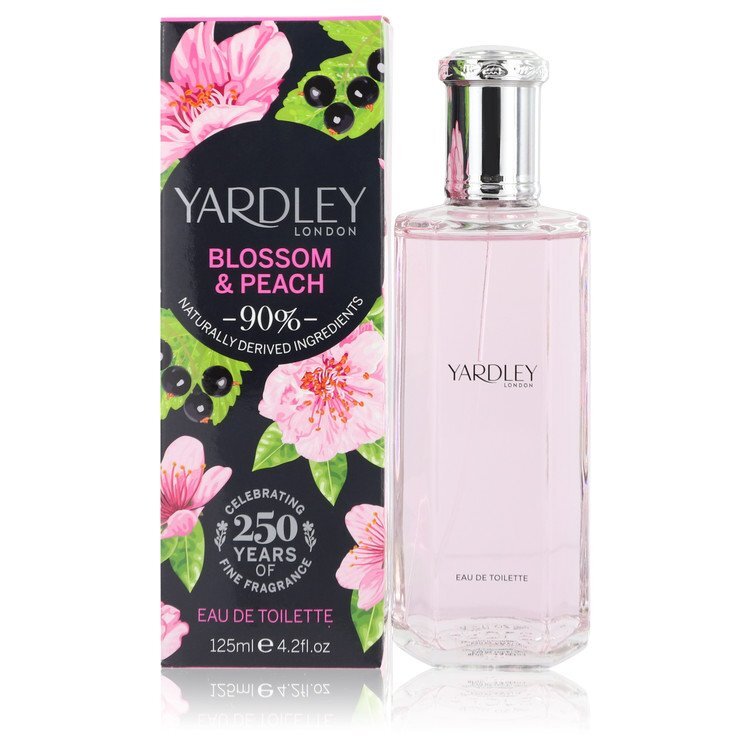 Yardley Blossom & Peach Eau De Toilette Spray By Yardley London - Size: 125 ml Eau De Toilette Spray