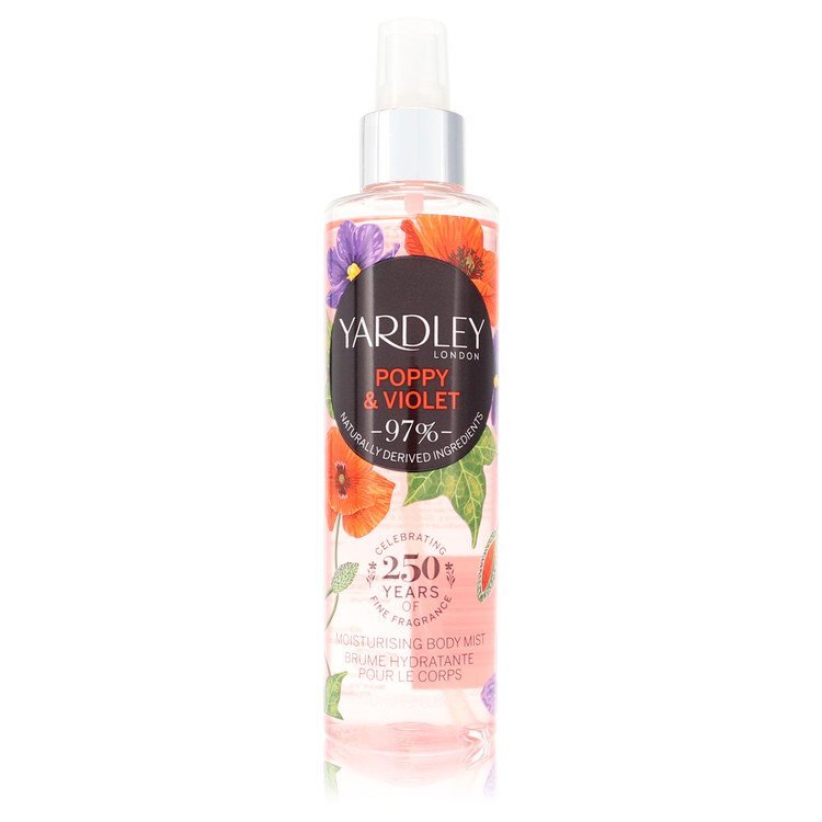 Yardley Poppy & Violet Body Mist By Yardley London - Size: 200 ml Body Mist