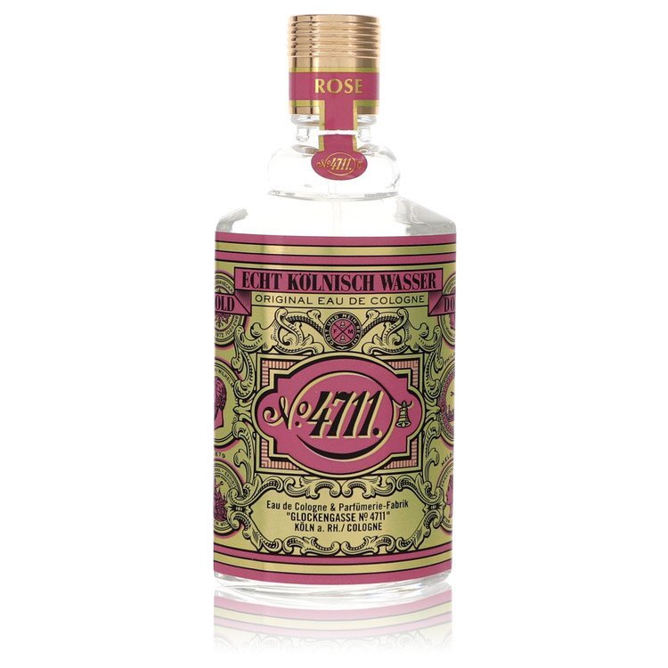4711 Floral Collection Rose Eau De Cologne Spray (Unisex Tester) By 4711 - Size: 100 ml Eau De Cologne Spray