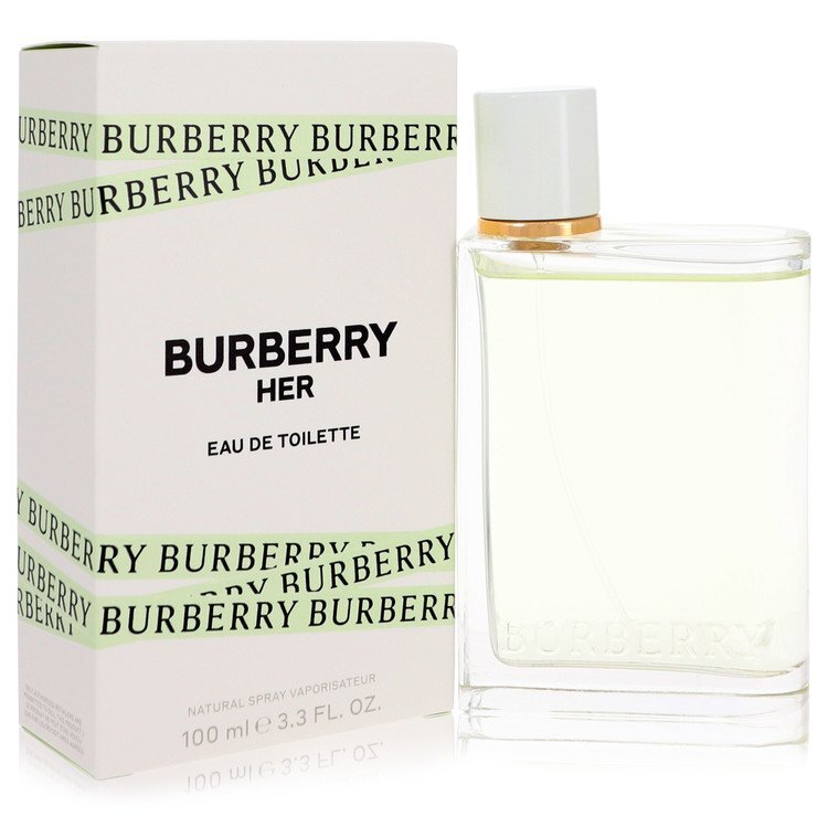 Burberry Her Eau De Toilette Spray By Burberry - Size: 100 ml Eau De Toilette Spray