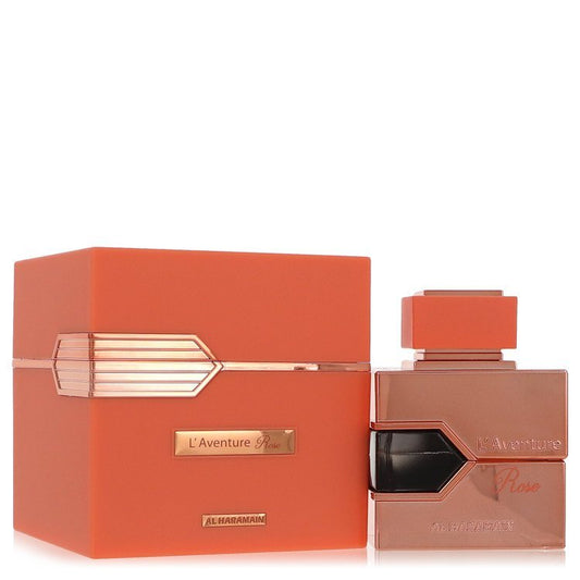 L'aventure Rose Eau De Parfum Spray By Al Haramain - Size: 100 ml Eau De Parfum Spray