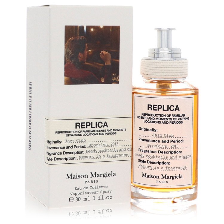 Replica Jazz Club Eau De Toilette Spray By Maison Margiela - Size: 30 ml Eau De Toilette Spray