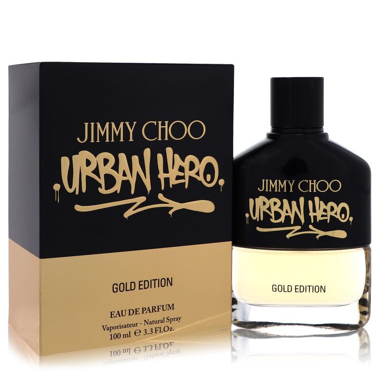 Jimmy Choo Urban Hero Gold Edition Eau De Parfum Spray By Jimmy Choo - Size: 50 ml Eau De Parfum Spray
