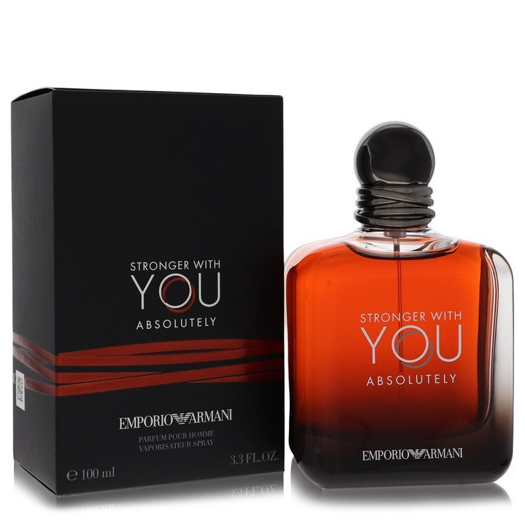 Stronger With You Absolutely Eau De Parfum Spray By Giorgio Armani - Size: 100 ml Eau De Parfum Spray