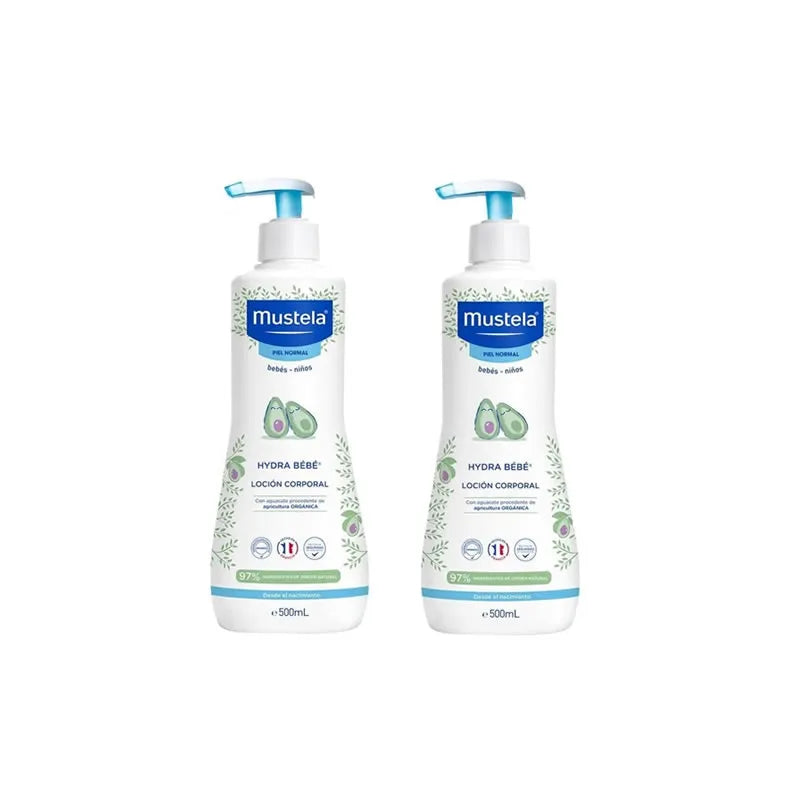 Mustela Hydra Baby Body Milk Duplo Pack 2x500ml