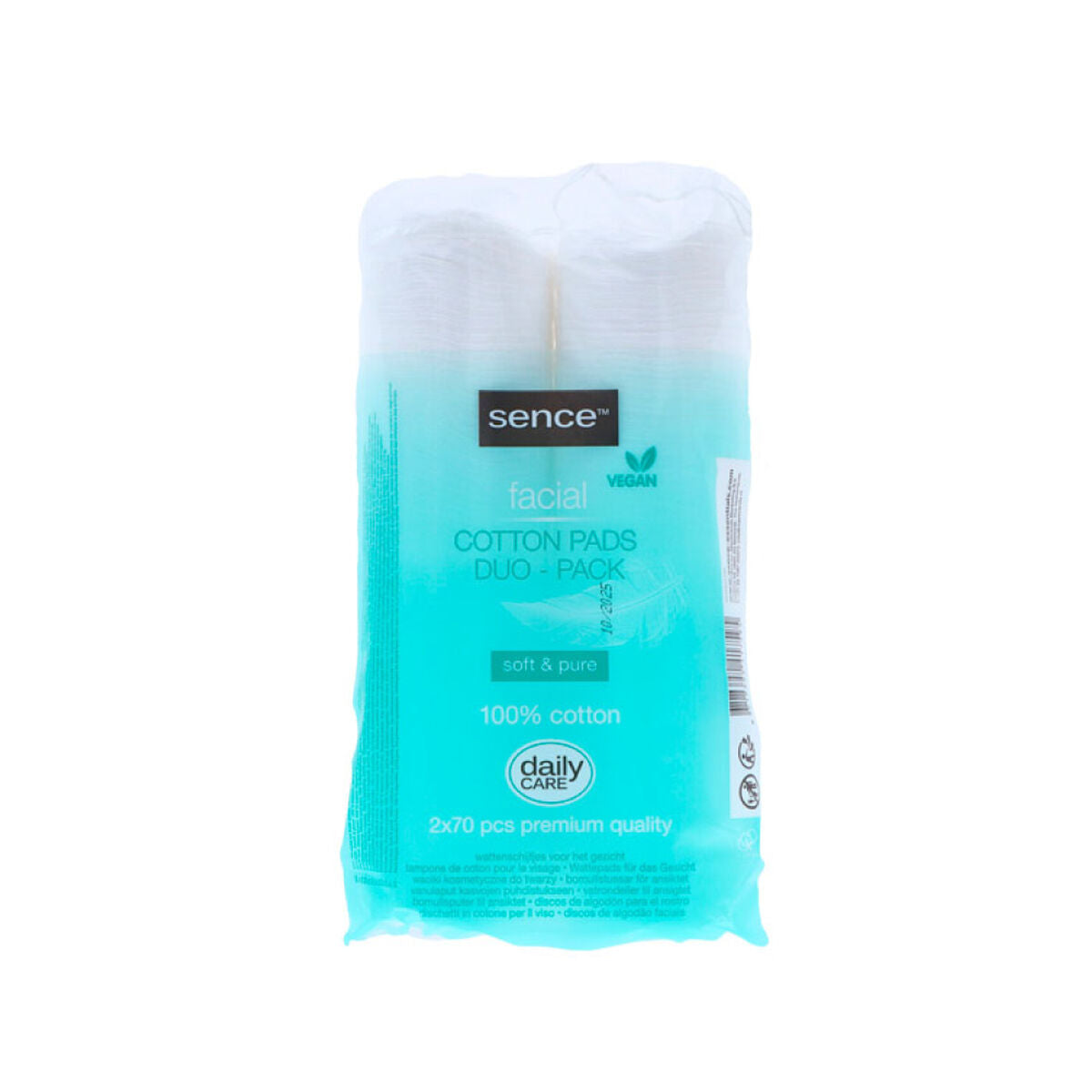 Balls, cotton pads and cotton buds