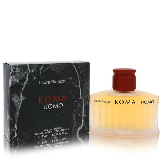 Roma Eau De Toilette Spray By Laura Biagiotti - Size: 125 ml Eau De Toilette Spray
