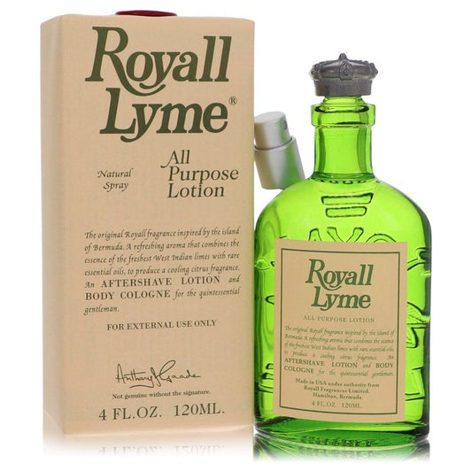 Royall Lyme All Purpose Lotion / Cologne By Royall Fragrances - Size: 120 ml All Purpose Lotion / Cologne