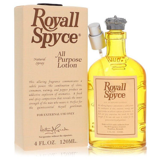 Royall Spyce All Purpose Lotion / Cologne By Royall Fragrances - Size: 120 ml All Purpose Lotion / Cologne