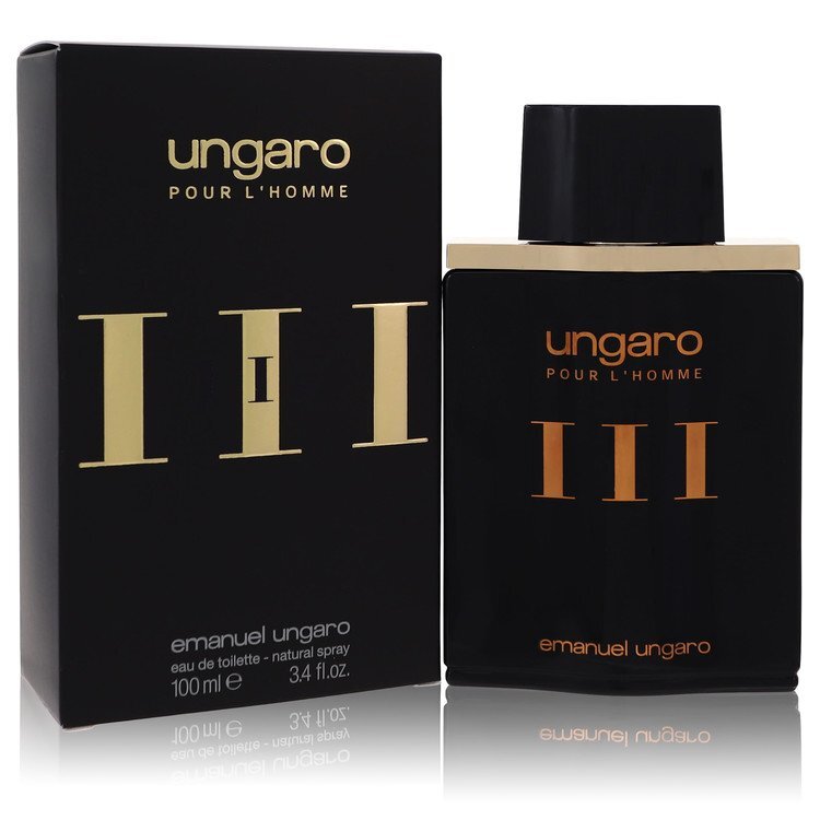 Ungaro Iii Eau De Toilette Spray (New Packaging) By Ungaro - Size: 100 ml Eau De Toilette Spray
