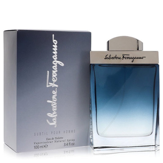 Subtil Eau De Toilette Spray By Salvatore Ferragamo - Size: 100 ml Eau De Toilette Spray