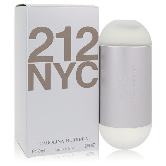 212 Eau De Toilette Spray (New Packaging) By Carolina Herrera - Size: 60 ml Eau De Toilette Spray