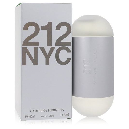 212 Eau De Toilette Spray (New Packaging) By Carolina Herrera - Size: 100 ml Eau De Toilette Spray