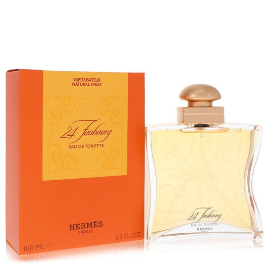 24 Faubourg Eau De Toilette Spray By Hermes - Size: 100 ml Eau De Toilette Spray