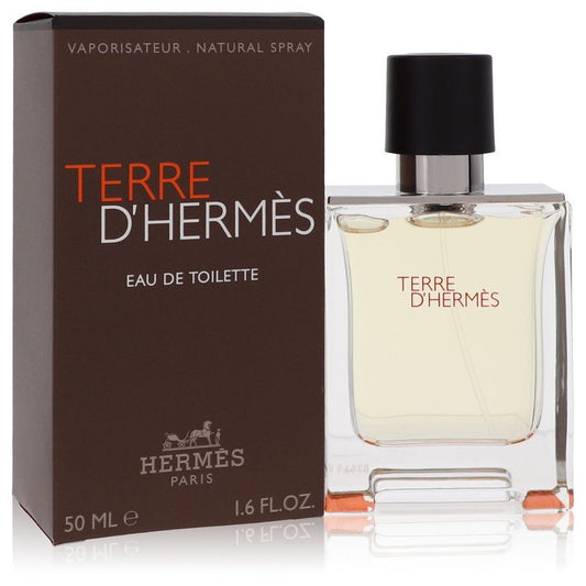 Terre D'hermes Eau De Toilette Spray By Hermes - Size: 50 ml Eau De Toilette Spray