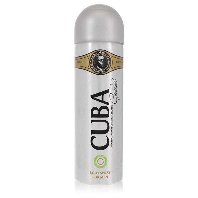 Cuba Gold Deodorant Spray (unboxed) By Fragluxe - Size: 200 ml Deodorant Spray