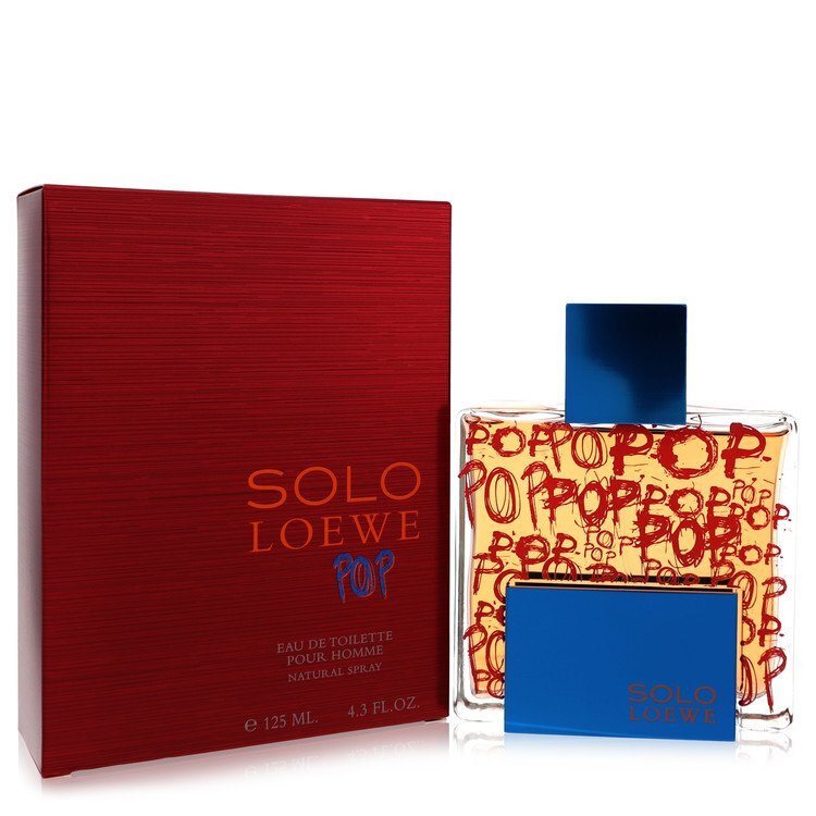 Solo Loewe Pop Eau De Toilette Spray By Loewe - Size: 127 ml Eau De Toilette Spray