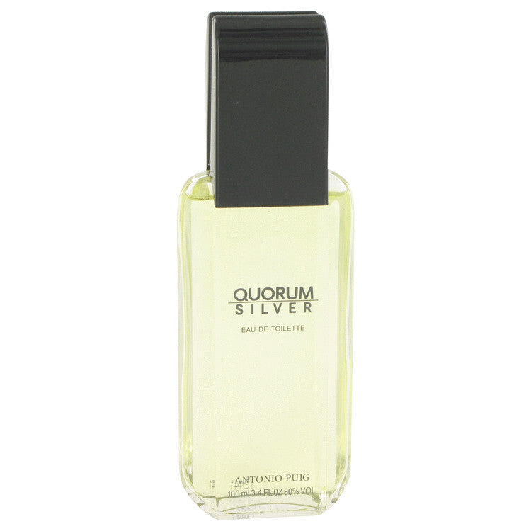 Quorum Silver Eau De Toilette Spray (Tester) By Puig - Size: 100 ml Eau De Toilette Spray