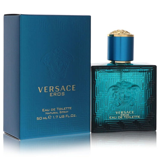 Versace Eros Eau De Toilette Spray By Versace - Size: 50 ml Eau De Toilette Spray