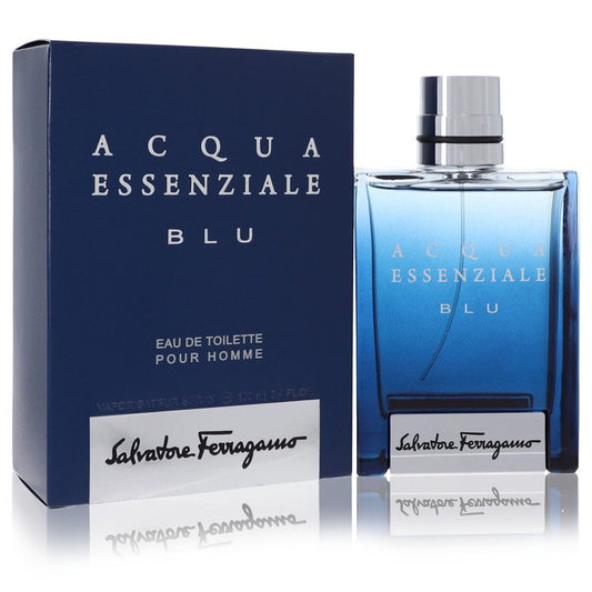 Acqua Essenziale Blu Eau De Toilette Spray By Salvatore Ferragamo - Size: 100 ml Eau De Toilette Spray
