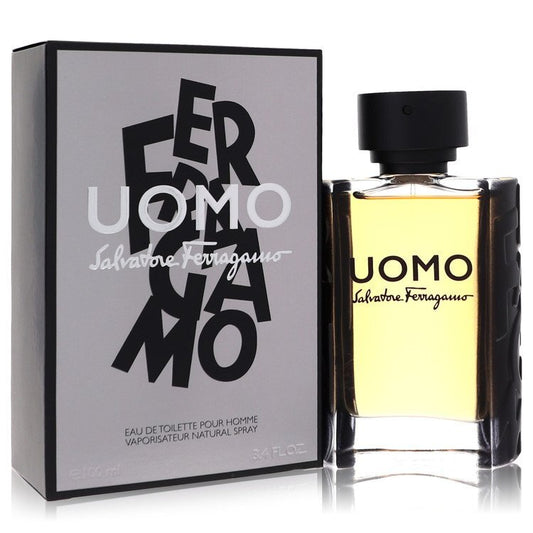 Salvatore Ferragamo Uomo Eau De Toilette Spray By Salvatore Ferragamo - Size: 100 ml Eau De Toilette Spray