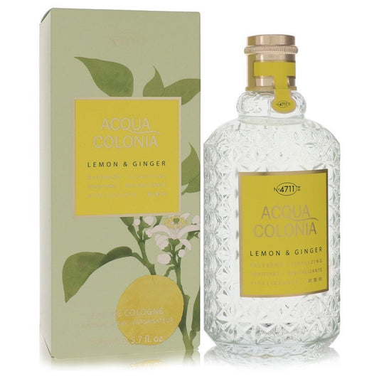 4711 Acqua Colonia Lemon & Ginger Eau De Cologne Spray (Unisex) By 4711 - Size: 169 ml Eau De Cologne Spray