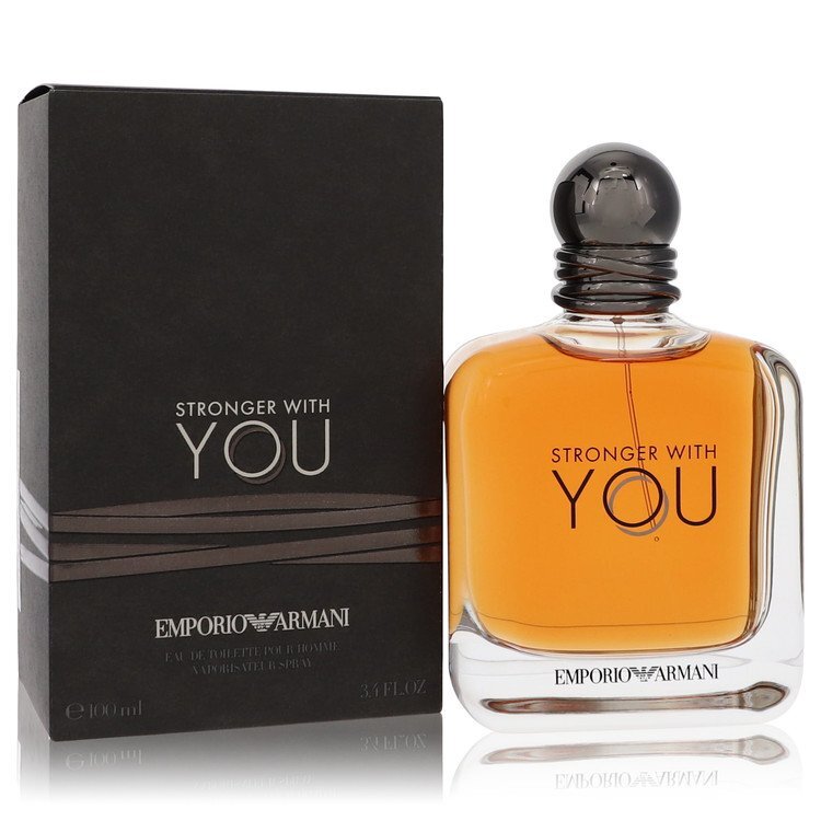Stronger With You Eau De Toilette Spray By Giorgio Armani - Size: 100 ml Eau De Toilette Spray