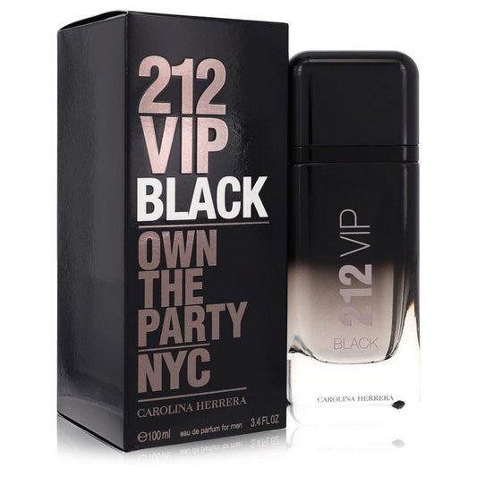 212 Vip Black Eau De Parfum Spray By Carolina Herrera - Size: 100 ml Eau De Parfum Spray