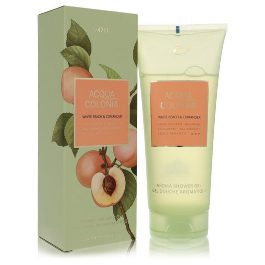 4711 Acqua Colonia White Peach & Coriander Shower Gel By 4711 - Size: 200 ml Shower Gel
