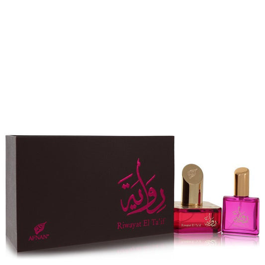 Riwayat El Ta'if Eau De Parfum Spray + Free .67 oz Travel EDP Spray By Afnan - Size: 50 ml Eau De Parfum Spray + Free .67 oz Travel EDP Spray