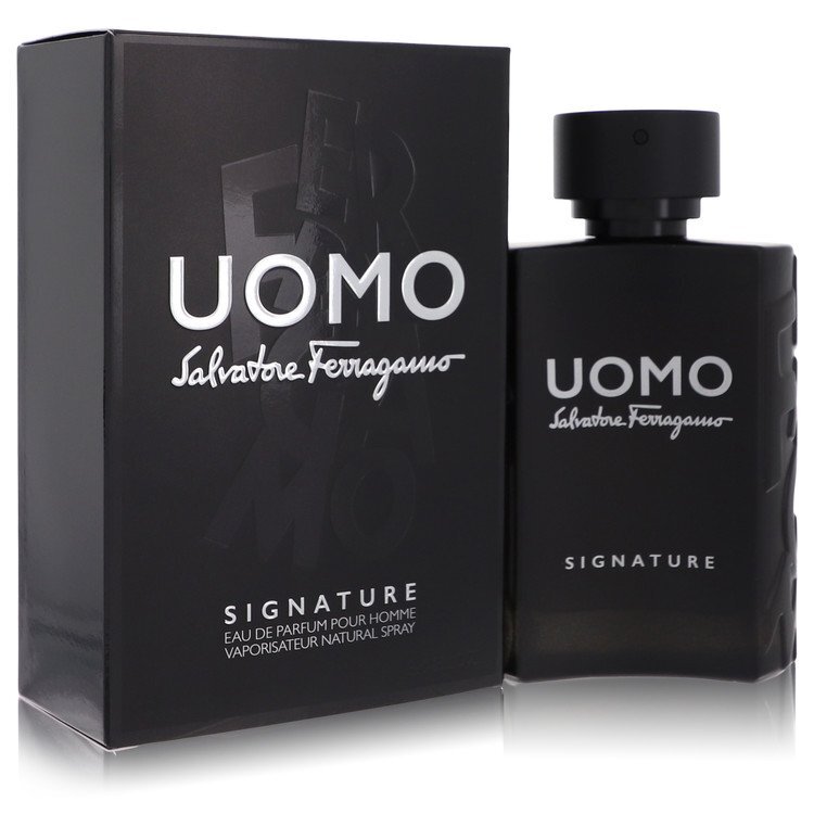 Salvatore Ferragamo Uomo Signature Eau De Parfum Spray By Salvatore Ferragamo - Size: 100 ml Eau De Parfum Spray